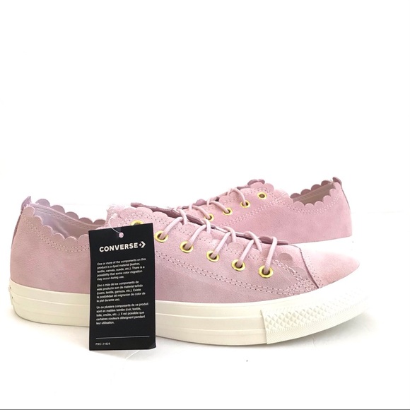 converse scallop low top